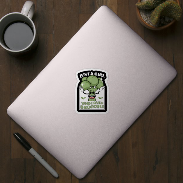 Just a girl who loves broccoli by The WYLD Tribe
